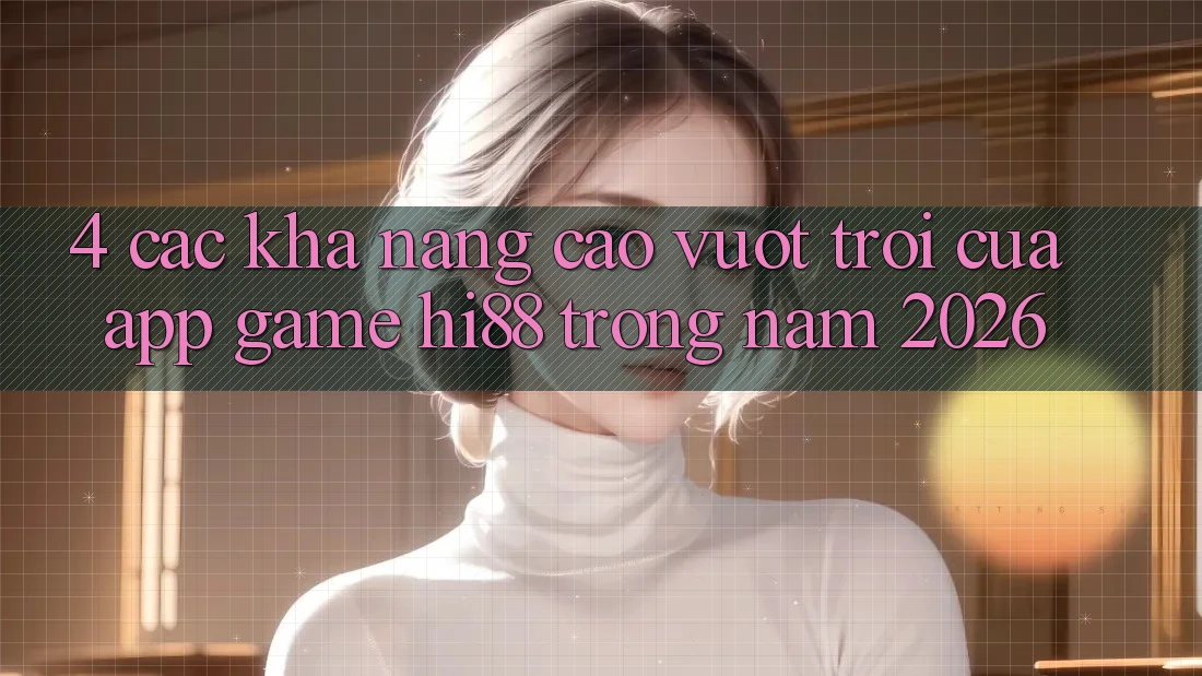 4. Các Khả năng Cao vượt trội Của App Game Hi88 Trong Năm 2026 4. Các Khả năng Cao vượt trội Của App Game Hi88 Trong Năm 2026