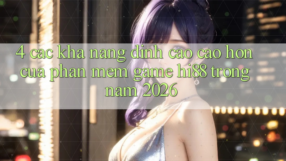 4. Các Khả năng Đỉnh cao cao hơn Của Phần mềm Game Hi88 Trong Năm 2026