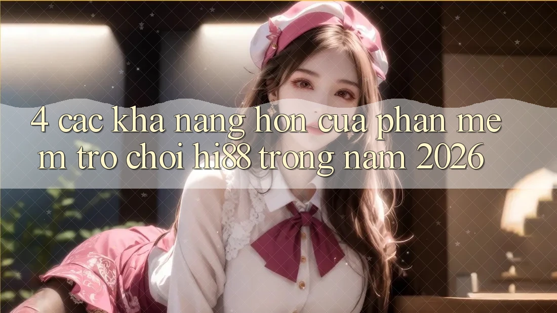 4. Các Khả năng Hơn Của Phần mềm Trò chơi Hi88 Trong Năm 2026