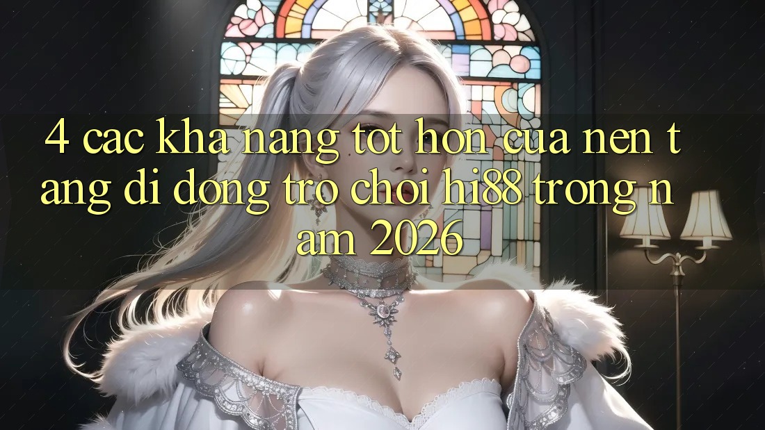 4. Các Khả năng Tốt hơn Của Nền tảng di động Trò chơi Hi88 Trong Năm 2026 4. Các Khả năng Tốt hơn Của Nền tảng di động Trò chơi Hi88 Trong Năm 2026
