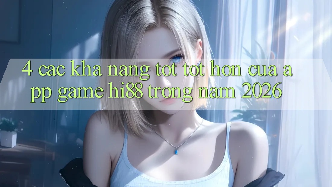 4. Các Khả năng Tốt tốt hơn Của App Game Hi88 Trong Năm 2026 4. Các Khả năng Tốt tốt hơn Của App Game Hi88 Trong Năm 2026