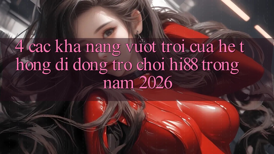 4. Các Khả năng Vượt Trội Của Hệ thống di động Trò chơi Hi88 Trong Năm 2026