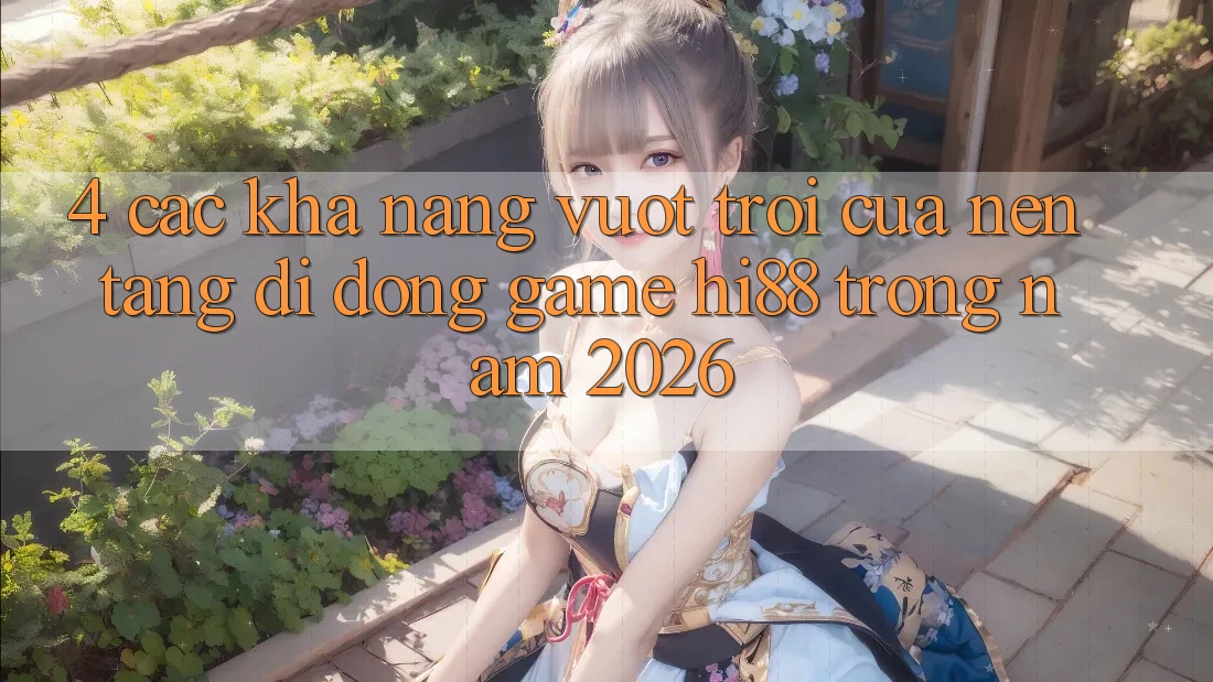 4. Các Khả năng Vượt trội Của Nền tảng di động Game Hi88 Trong Năm 2026 4. Các Khả năng Vượt trội Của Nền tảng di động Game Hi88 Trong Năm 2026