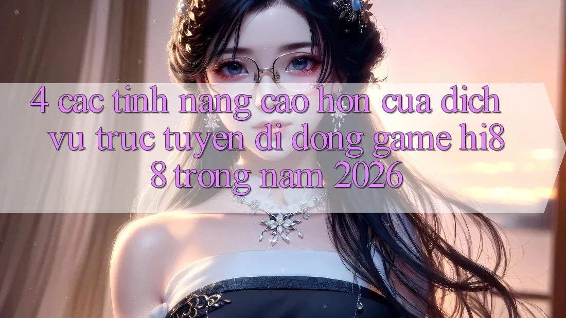 4. Các Tính năng Cao hơn Của Dịch vụ trực tuyến di động Game Hi88 Trong Năm 2026 4. Các Tính năng Cao hơn Của Dịch vụ trực tuyến di động Game Hi88 Trong Năm 2026