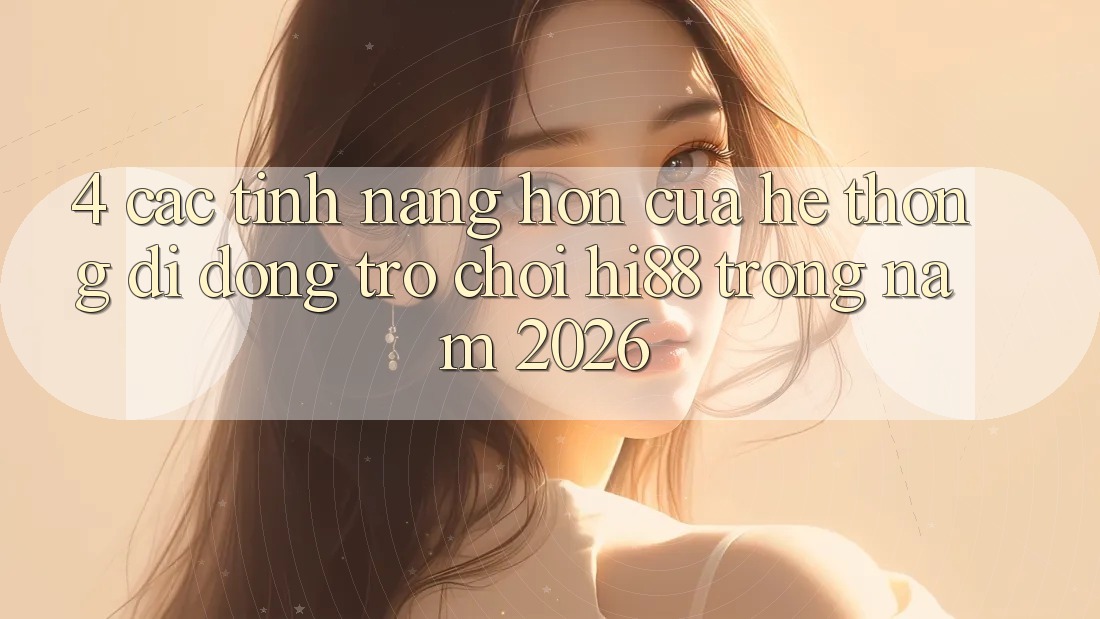 4. Các Tính Năng Hơn Của Hệ thống di động Trò chơi Hi88 Trong Năm 2026