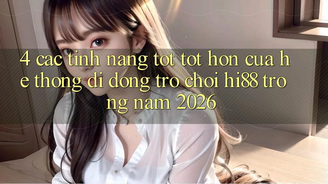 4. Các Tính Năng Tốt tốt hơn Của Hệ thống di động Trò chơi Hi88 Trong Năm 2026