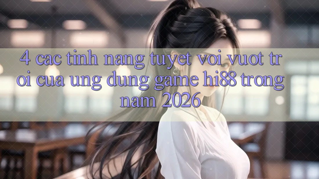 4. Các Tính năng Tuyệt vời vượt trội Của Ứng dụng Game Hi88 Trong Năm 2026 4. Các Tính năng Tuyệt vời vượt trội Của Ứng dụng Game Hi88 Trong Năm 2026