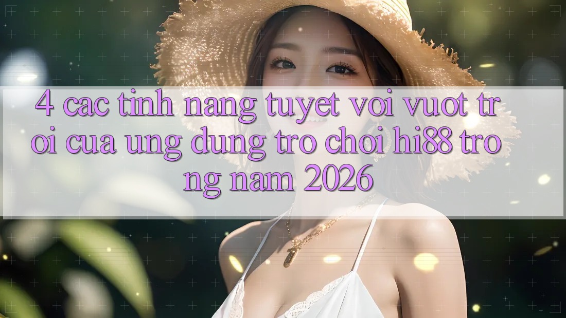 4. Các Tính Năng Tuyệt vời vượt trội Của Ứng dụng Trò chơi Hi88 Trong Năm 2026 4. Các Tính Năng Tuyệt vời vượt trội Của Ứng dụng Trò chơi Hi88 Trong Năm 2026