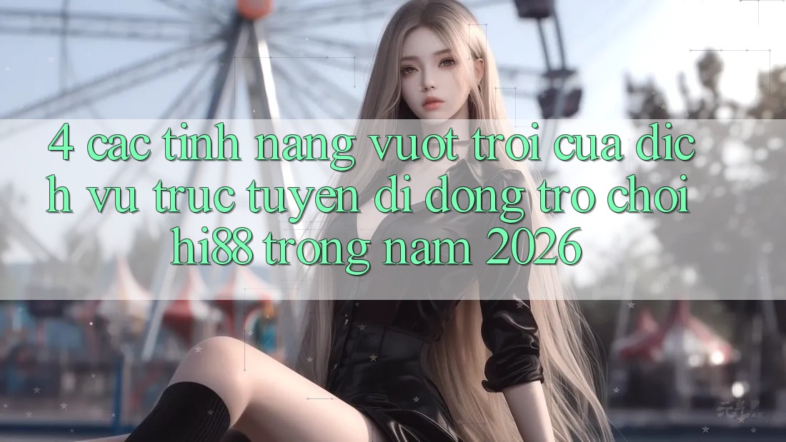 4. Các Tính Năng Vượt Trội Của Dịch vụ trực tuyến di động Trò chơi Hi88 Trong Năm 2026
