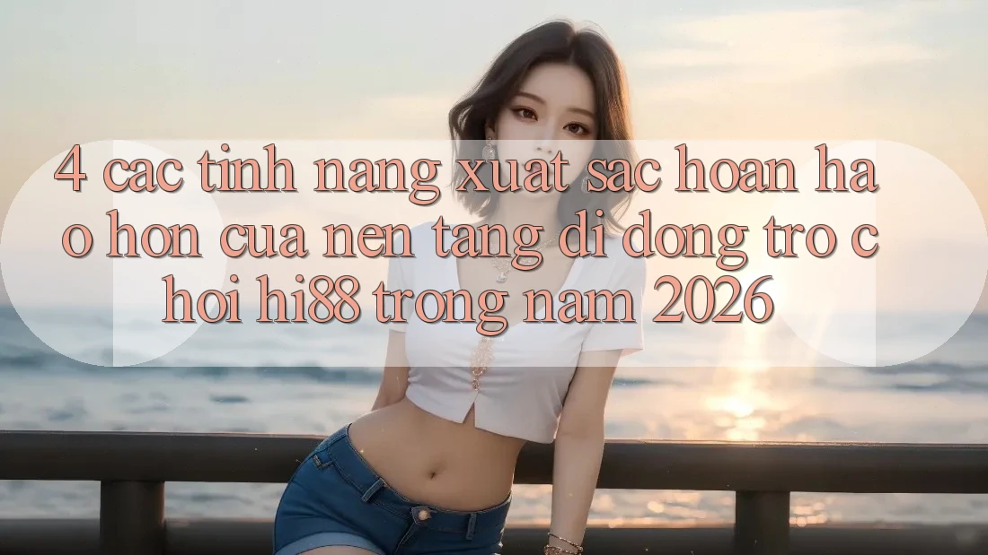 4. Các Tính năng Xuất sắc hoàn hảo hơn Của Nền tảng di động Trò chơi Hi88 Trong Năm 2026