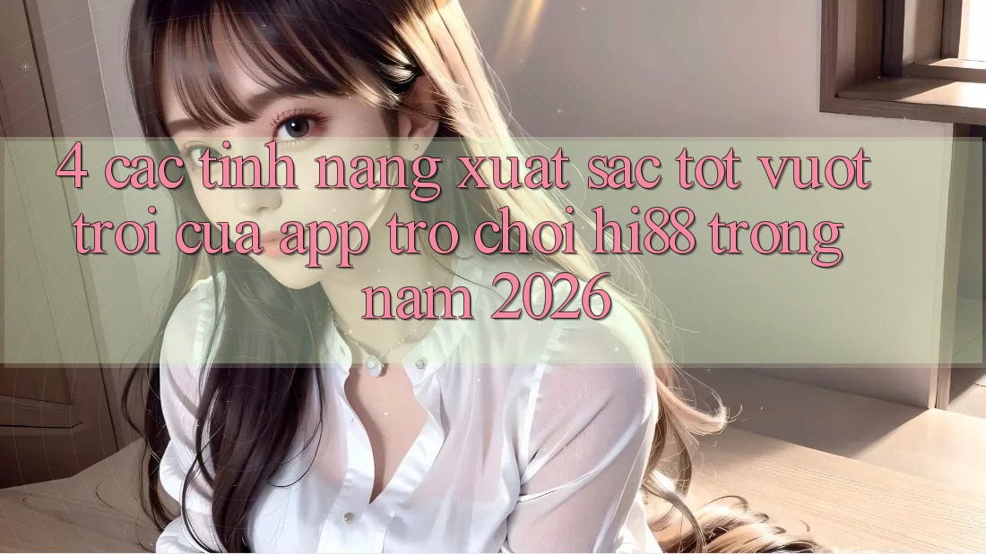 4. Các Tính Năng Xuất sắc tốt vượt trội Của App Trò chơi Hi88 Trong Năm 2026 4. Các Tính Năng Xuất sắc tốt vượt trội Của App Trò chơi Hi88 Trong Năm 2026