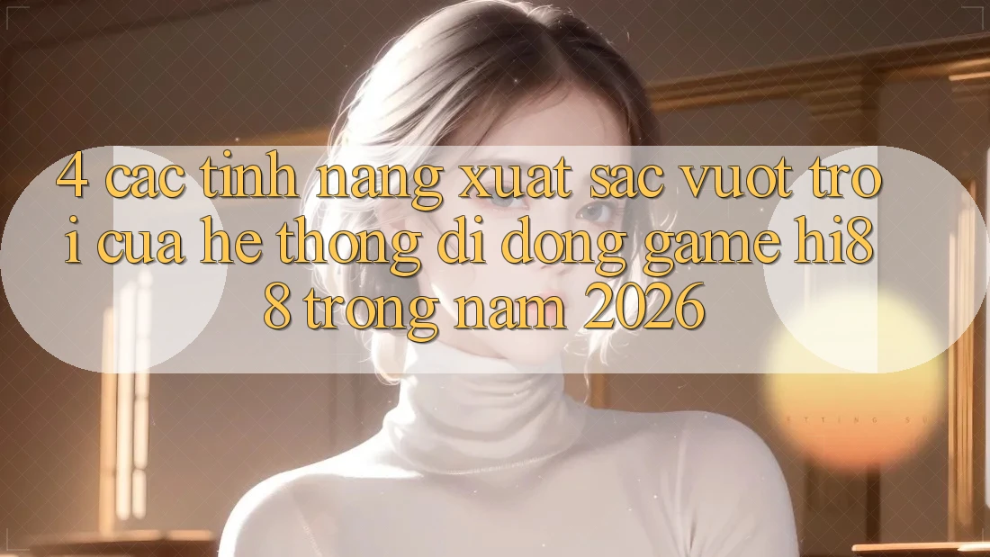 4. Các Tính Năng Xuất sắc vượt trội Của Hệ thống di động Game Hi88 Trong Năm 2026 4. Các Tính Năng Xuất sắc vượt trội Của Hệ thống di động Game Hi88 Trong Năm 2026