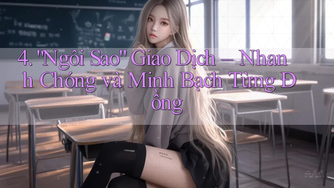 4. “Ngôi Sao” Giao Dịch – Nhanh Chóng và Minh Bạch Từng Đồng