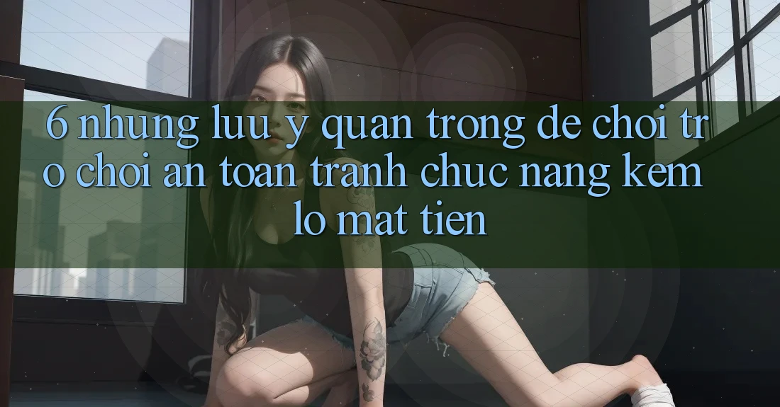6. Những Lưu Ý Quan Trọng Để Chơi Trò chơi An Toàn, Tránh Chức năng kém lỗ Mất Tiền