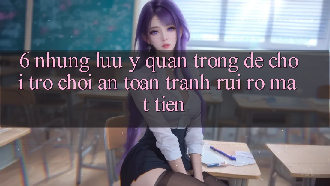 6. Những Lưu Ý Quan Trọng Để Chơi Trò chơi An Toàn, Tránh Rủi Ro Mất Tiền
