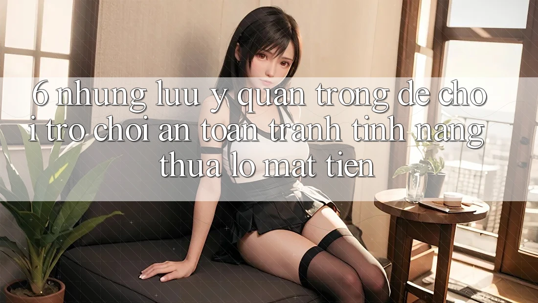 6. Những Lưu Ý Quan Trọng Để Chơi Trò chơi An Toàn, Tránh Tính năng thua lỗ Mất Tiền 6. Những Lưu Ý Quan Trọng Để Chơi Trò chơi An Toàn, Tránh Tính năng thua lỗ Mất Tiền