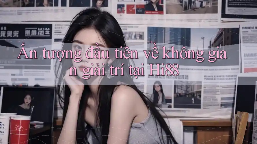 Ấn tượng đầu tiên về không gian giải trí tại Hi88