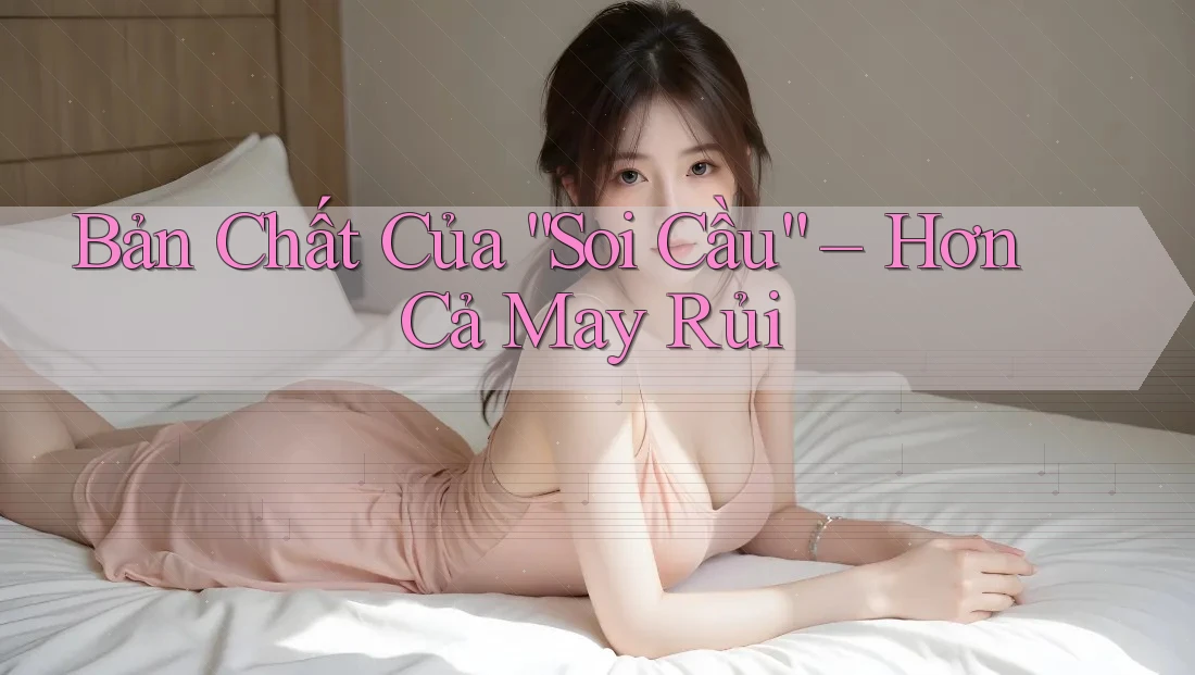 Bản Chất Của Soi Cầu: Hơn Cả May Rủi