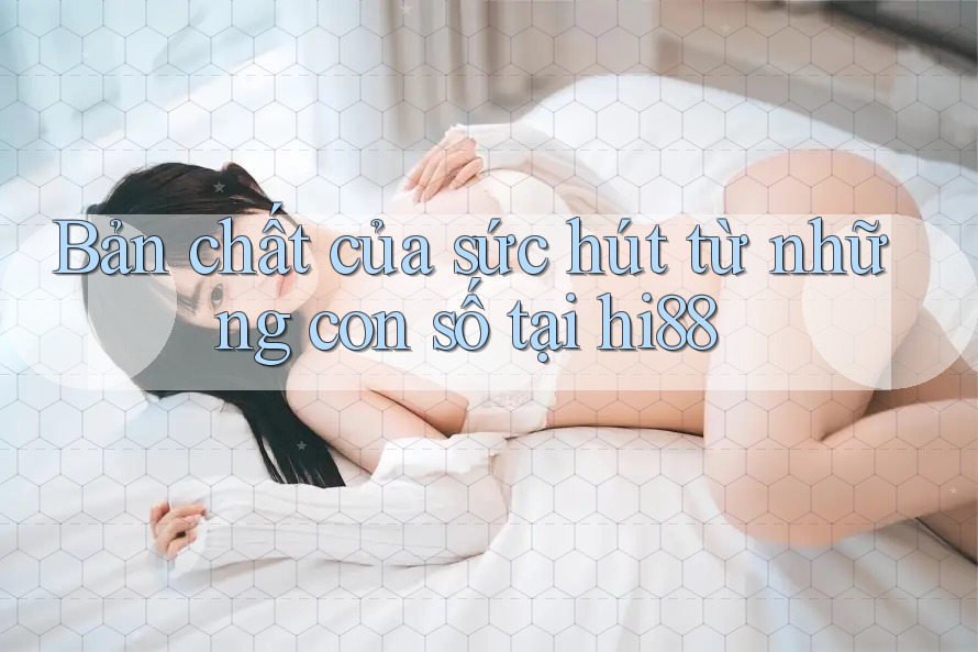 Bản chất của sức hút từ những con số tại hi88