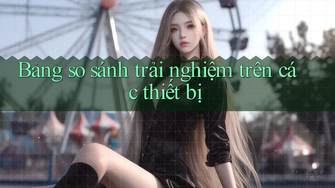 Bảng so sánh trải nghiệm trên các thiết bị