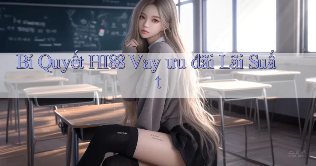 bí quyết hi88 vay ưu đãi lãi suất