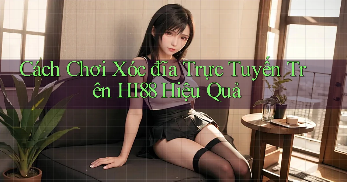 cách chơi xóc đĩa trực tuyến trên hi88 hiệu quả