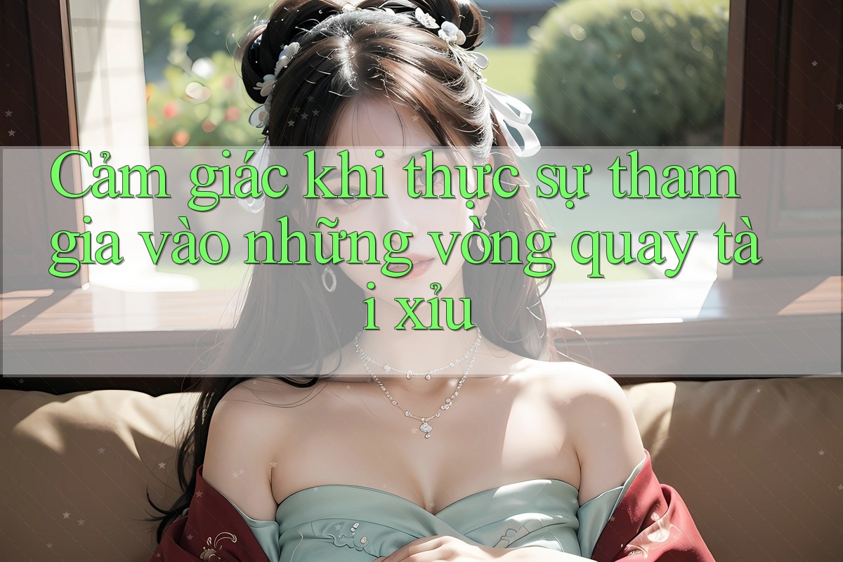 Cảm giác khi thực sự tham gia vào những vòng quay tài xỉu
