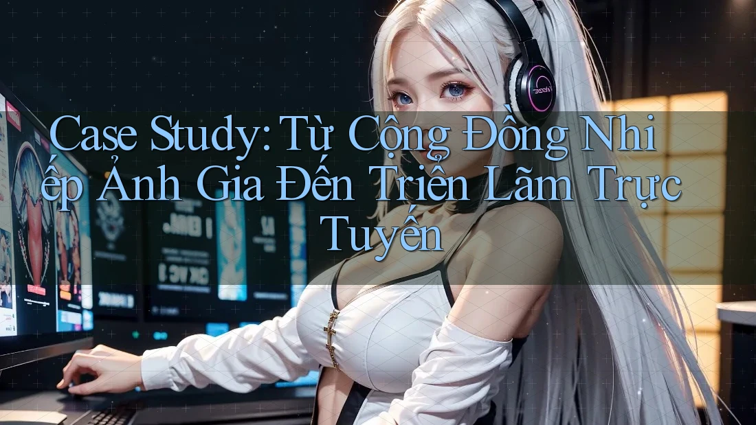 Case Study: Từ Cộng Đồng Nhiếp Ảnh Gia Đến Triển Lãm Trực Tuyến