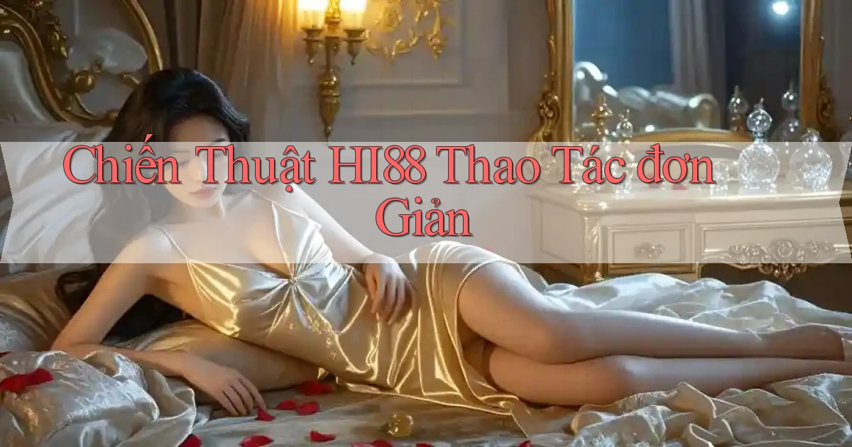 chiến thuật hi88 thao tác đơn giản