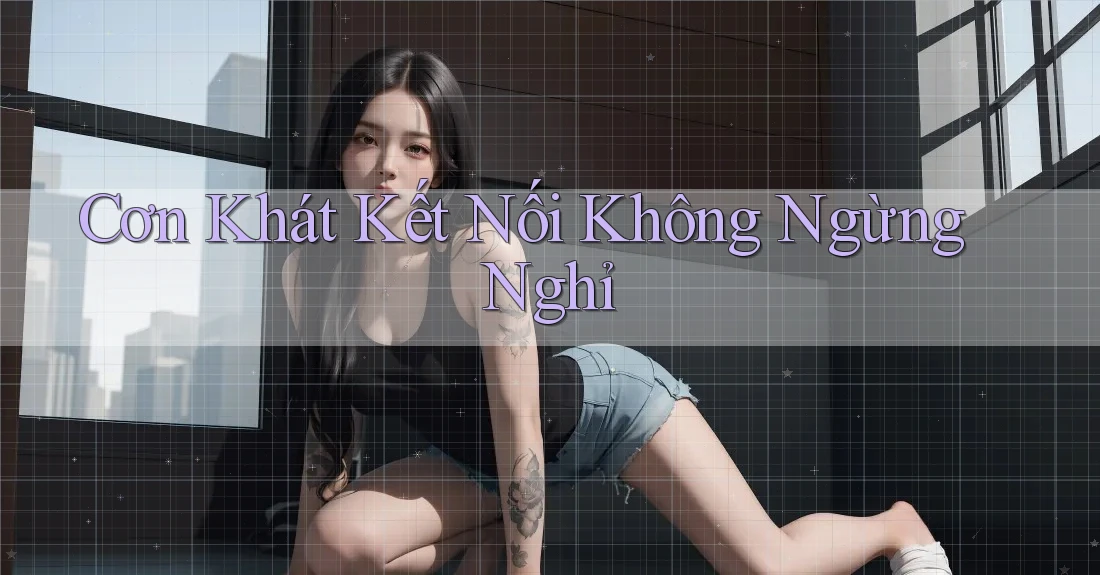 Cơn Khát Kết Nối Không Ngừng Nghỉ Cơn Khát Kết Nối Không Ngừng Nghỉ