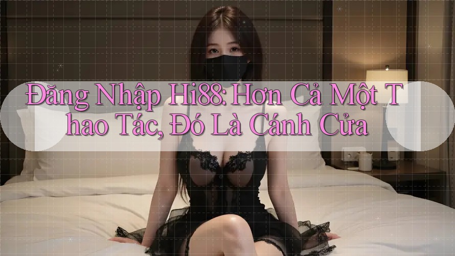 Đăng Nhập Hi88: Hơn Cả Một Thao Tác, Đó Là Cánh Cửa