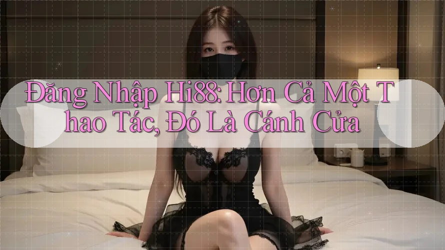 Đăng Nhập Hi88: Hơn Cả Một Thao Tác, Đó Là Cánh Cửa
