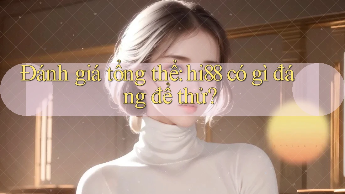 Đánh giá tổng thể: hi88 có gì đáng để thử? Đánh giá tổng thể: hi88 có gì đáng để thử?