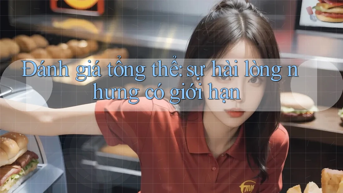 Đánh giá tổng thể: sự hài lòng nhưng có giới hạn