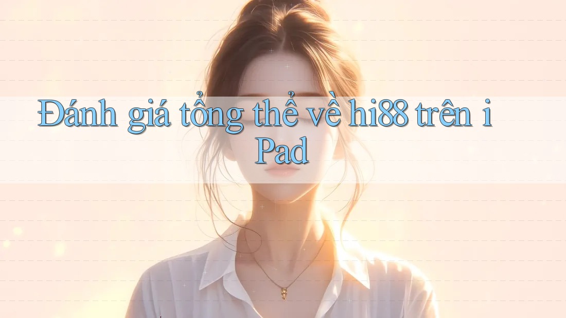 Đánh giá tổng thể về hi88 trên iPad Đánh giá tổng thể về hi88 trên iPad
