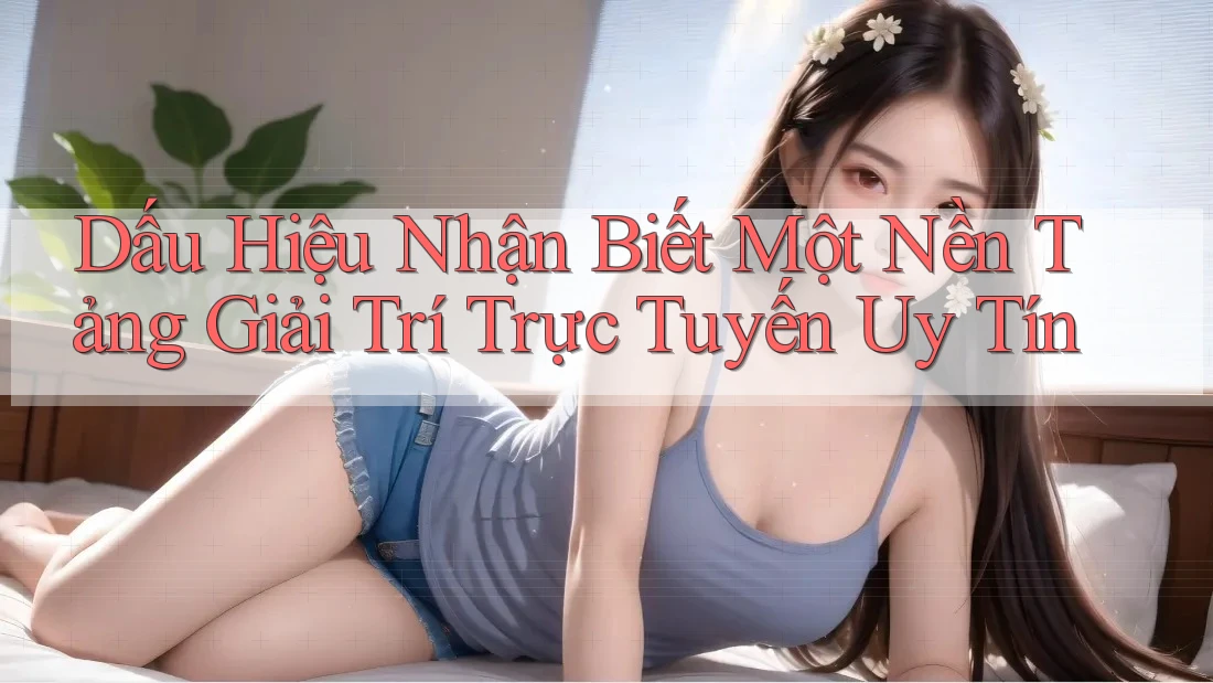 Dấu Hiệu Nhận Biết Một Nền Tảng Giải Trí Trực Tuyến Uy Tín Dấu Hiệu Nhận Biết Một Nền Tảng Giải Trí Trực Tuyến Uy Tín