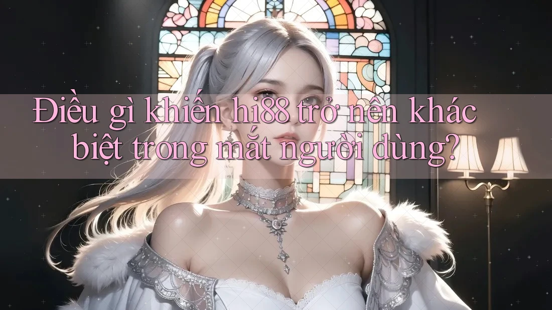 Điều gì khiến hi88 trở nên khác biệt trong mắt người dùng? Điều gì khiến hi88 trở nên khác biệt trong mắt người dùng?