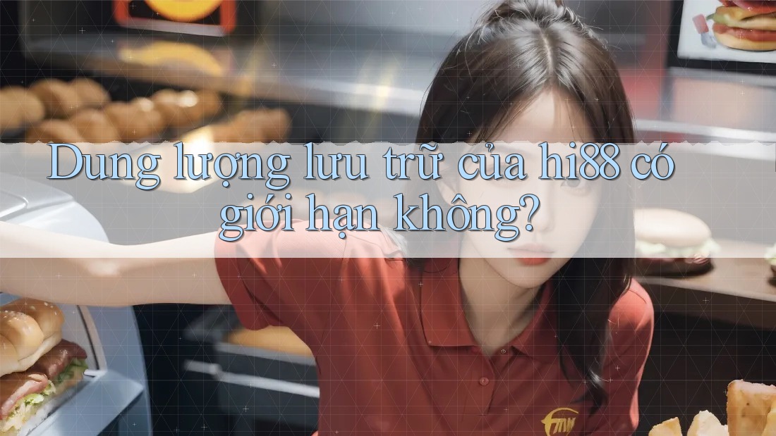Dung lượng lưu trữ của hi88 có giới hạn không?