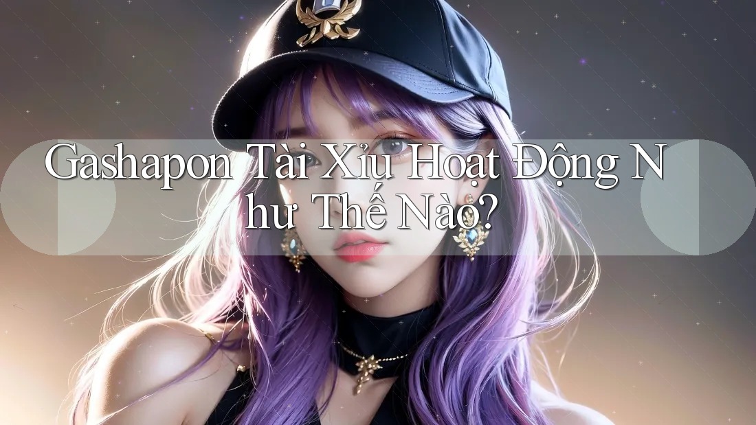 Gashapon Tài Xỉu Hoạt Động Như Thế Nào?