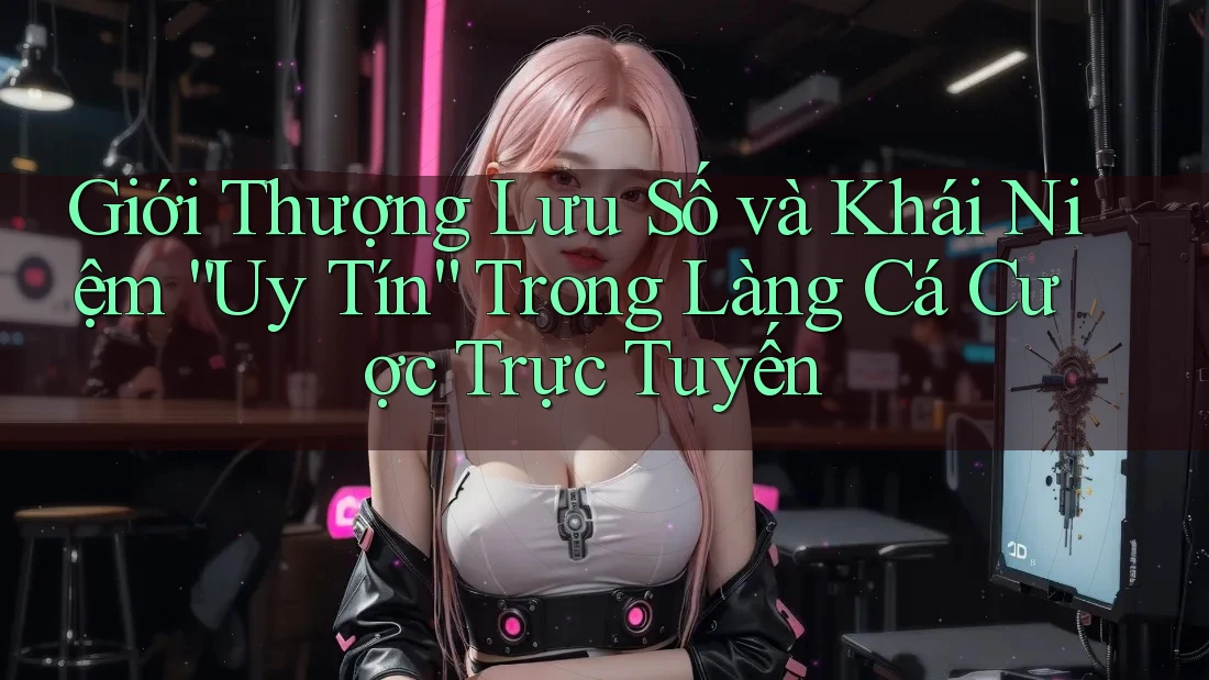 Giới Thượng Lưu Số và Khái Niệm “Uy Tín” Trong Làng Cá Cược Trực Tuyến