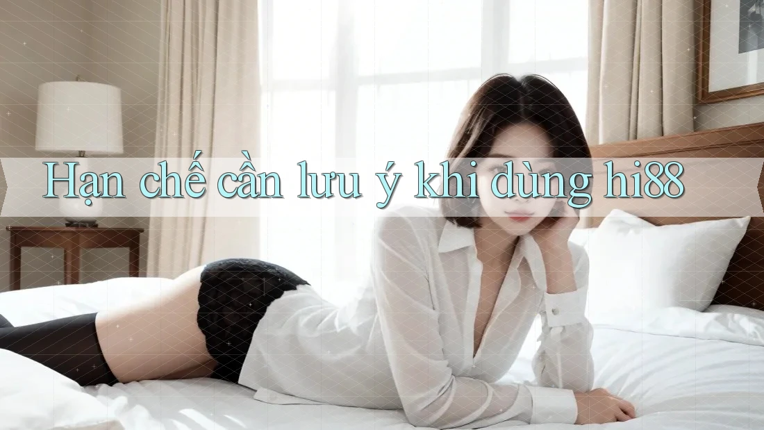 Hạn chế cần lưu ý khi dùng hi88 Hạn chế cần lưu ý khi dùng hi88
