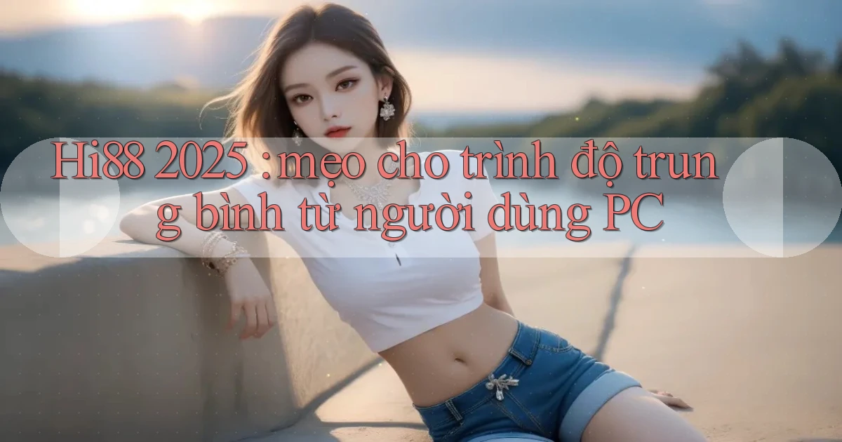 Hi88 2025 mẹo cho trình độ trung bình từ người dùng PC