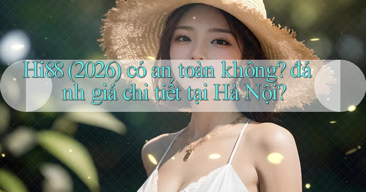 Hi88 (2026) có an toàn không đánh giá chi tiết tại Hà Nội