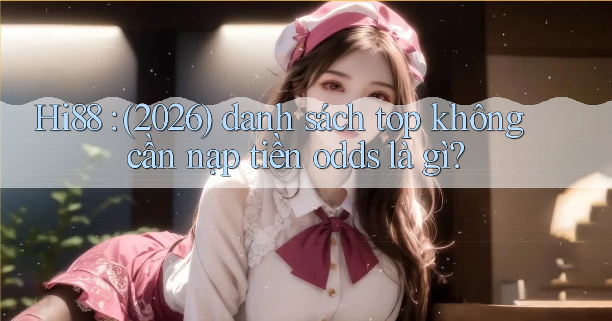 Hi88 (2026) danh sách top không cần nạp tiền odds là gì