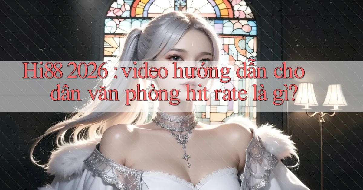 Hi88 2026 video hướng dẫn cho dân văn phòng hit rate là gì
