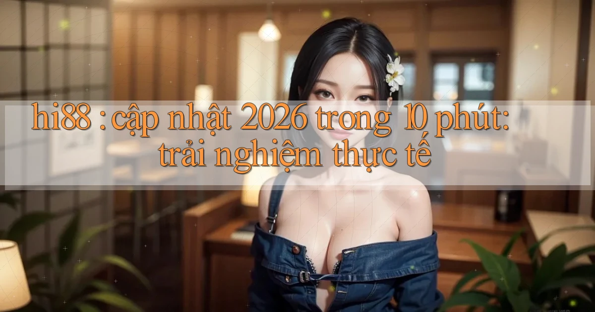 hi88 cập nhật 2026 trong 10 phút trải nghiệm thực tế
