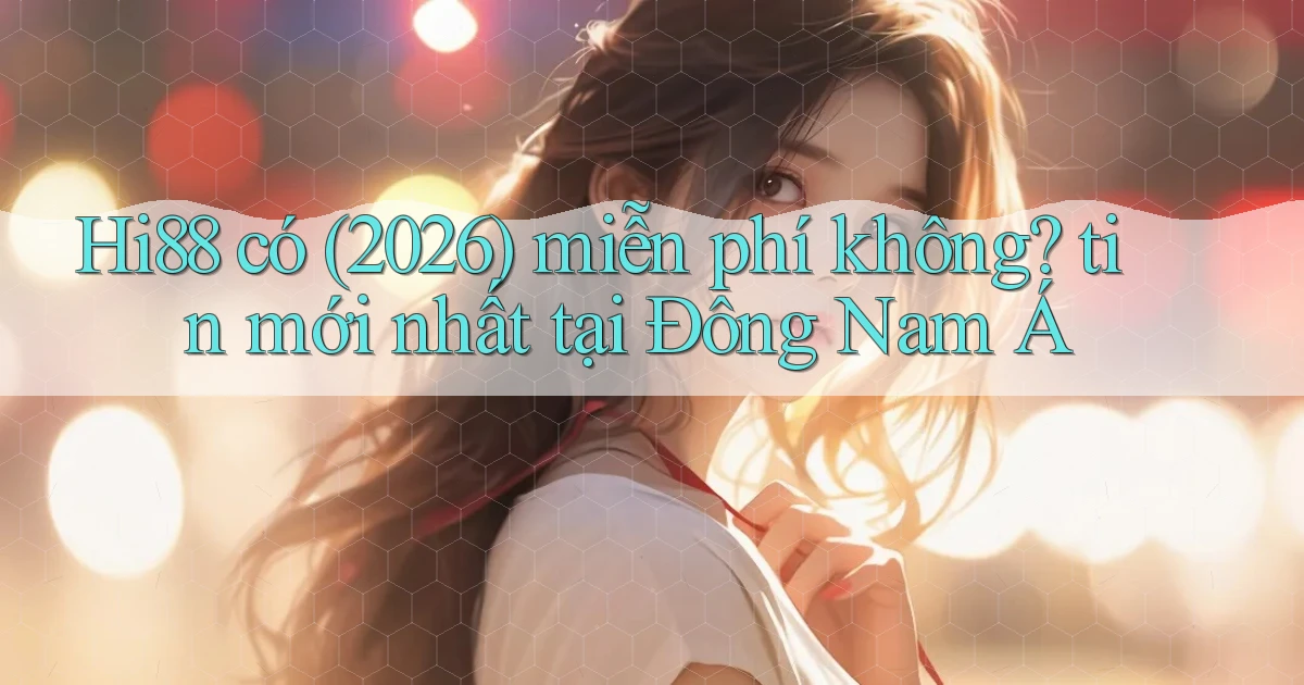Hi88 có (2026) miễn phí không tin mới nhất tại Đông Nam Á