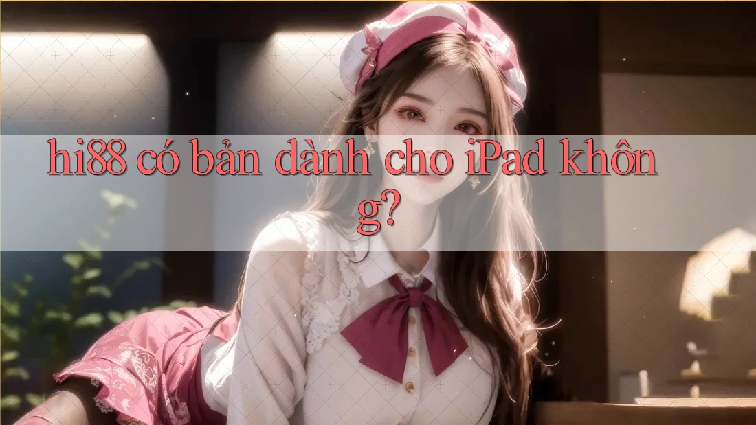 hi88 có bản dành cho iPad không?