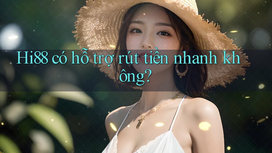 Hi88 có hỗ trợ rút tiền nhanh không?