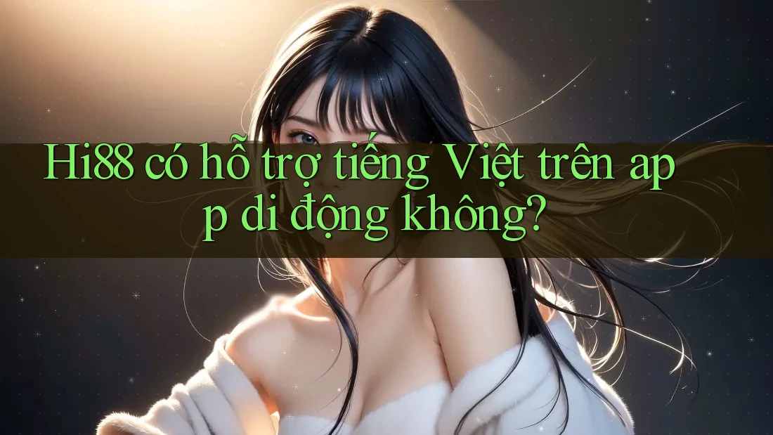 Hi88 có hỗ trợ tiếng Việt trên app di động không?